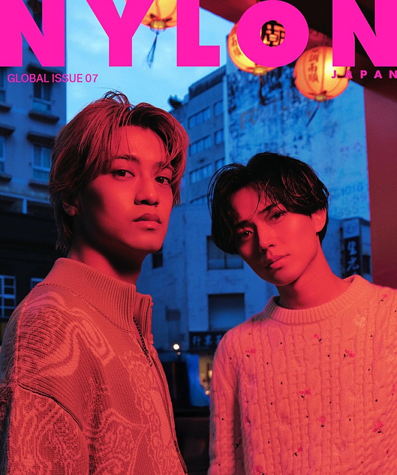 「King &amp; Princeが『NYLON JAPAN GLOBAL ISSUE 07』表紙、台北で撮影されたファッションストーリー」1枚目/1