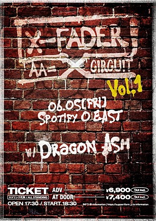 「AA=、対バンイベント【AA= VERSUS LIVE ～X-FADER～】ツアー形式での開催決定」