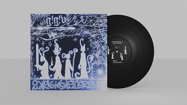 「go!go!vanillas、最新作『SCARY MONSTERS EP』アナログ盤リリース」1枚目/4