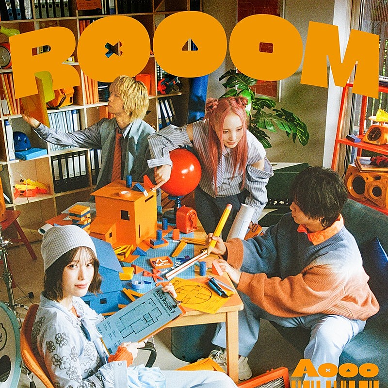 「Aooo、2ndAL『Rooom』リリース決定＆ジャケ写公開」1枚目/3