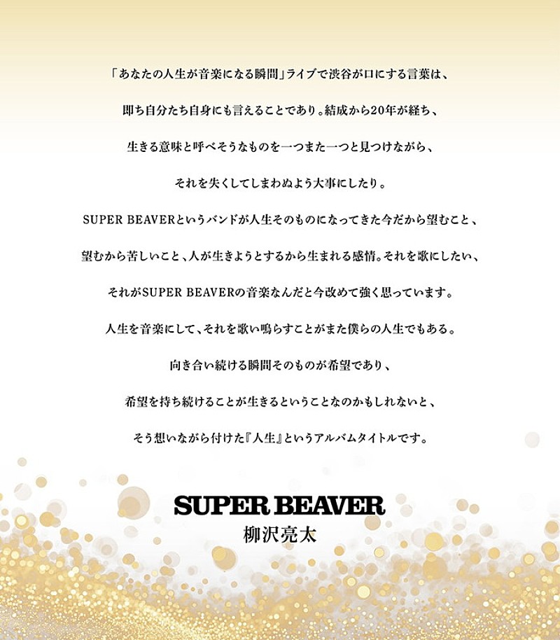 「柳沢亮太(g)コメント」3枚目/3