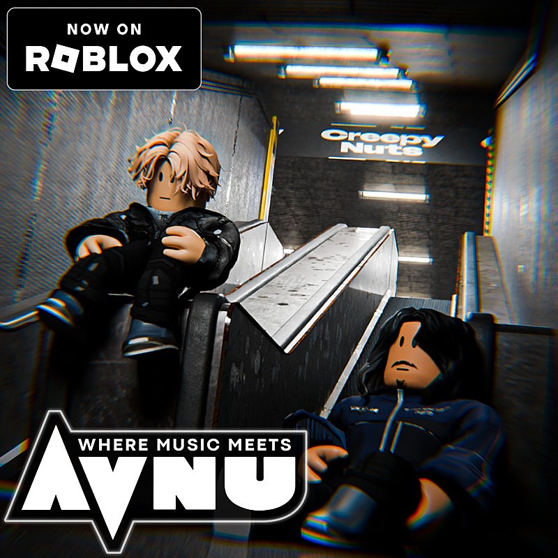 「Creepy Nuts、Roblox内の音楽体験空間「AVNU: Where Music Meets」で期間限定イベント開催決定」1枚目/3