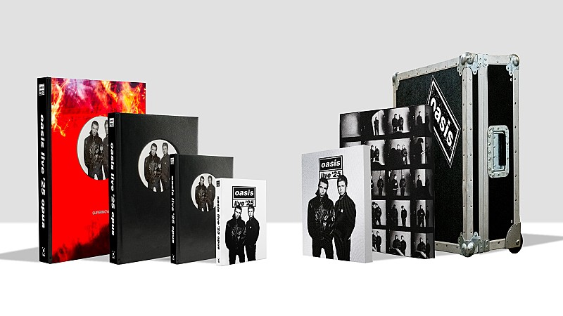 「オアシス、再結成ツアー公式写真集『Oasis Live ’25 Opus』発売決定　未公開写真を多数収録」1枚目/2