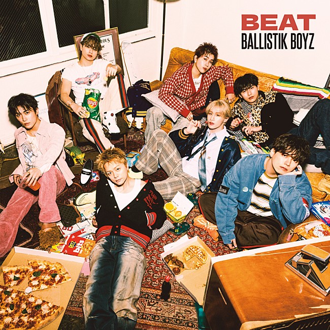「BALLISTIK BOYZ、EP『BEAT』ジャケットは“飾らないかっこよさ”」1枚目/4