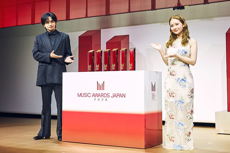 「【MUSIC AWARDS JAPAN 2026】各部門ノミネート作品を発表 アンバサダーの中島健人/畑芽育が期待を寄せる」1枚目/10