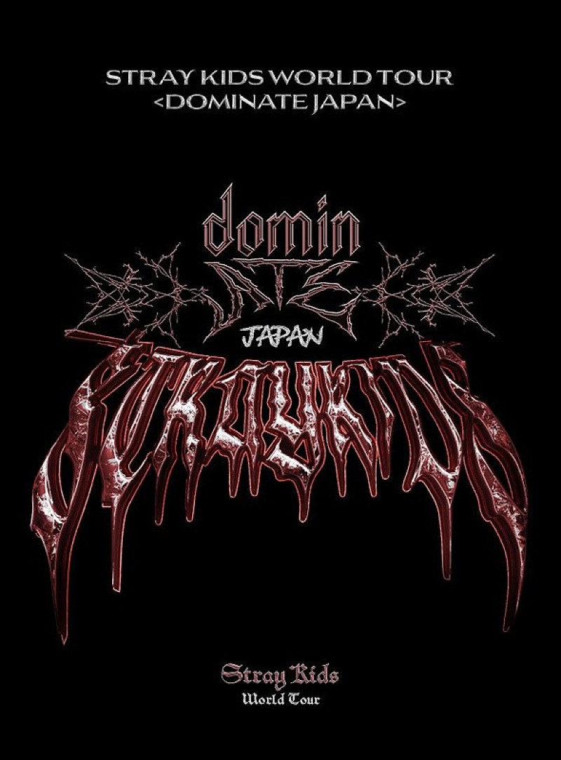 「Stray Kids、ライブBD『Stray Kids World Tour <dominATE JAPAN>』詳細決定」1枚目/3