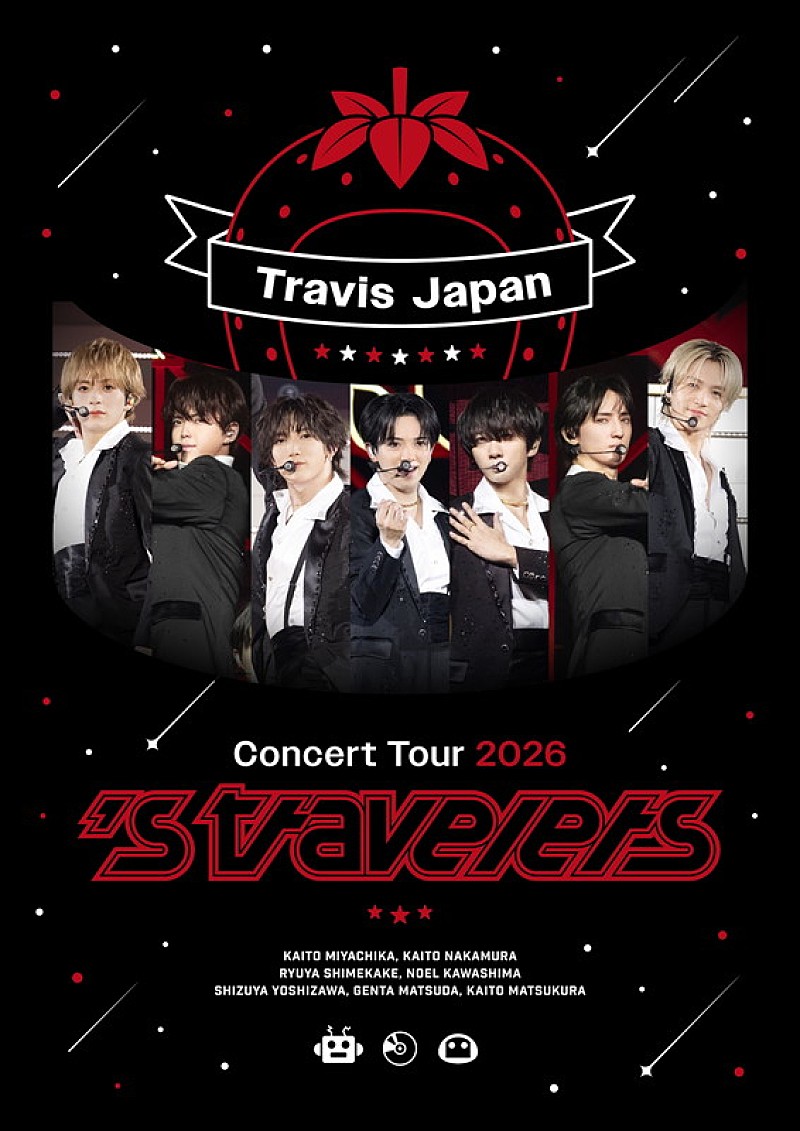 「Travis Japan LIVE Blu-ray&DVD『Travis Japan Concert Tour 2026 ’s travelers』通常盤 」3枚目/4