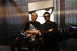 ザ・ウィークエンド「ザ・ウィークエンド×天野喜孝がコラボ、来日記念盤9/11発売 亜蘭知子との「OUT OF TIME」も配信へ」