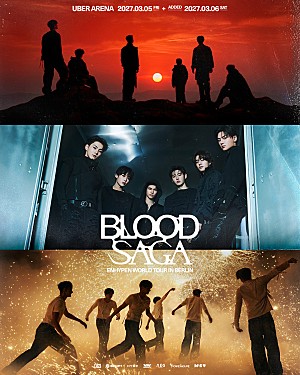 ENHYPEN「ENHYPEN、ワールドツアー【BLOOD SAGA】ベルリン・ロンドン公演の追加開催決定」