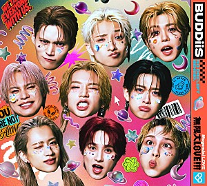 BUDDiiS「BUDDiiS、ニューシングル『無限大LOVE!!!』ジャケット&収録曲を公開」