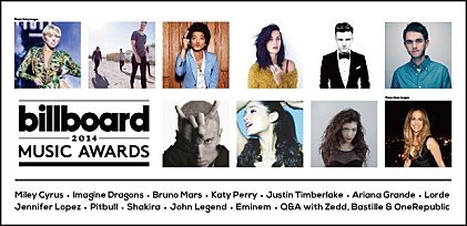 3分でわかる！開催が迫る音楽の祭典【Billboard Music Awards 2014】をチェック！