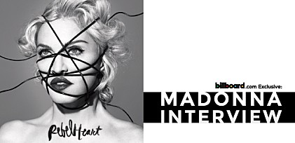 突如新曲6曲をリリース！マドンナがニュー・アルバム『レベル・ハート』を語る最新インタビュー
