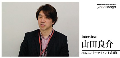 山田良介（NHKエンターテインメント番組部）「CHART insight」インタビュー
